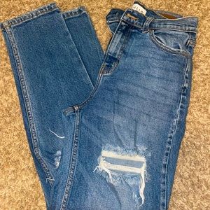 Cello Ripped Mom Jeans